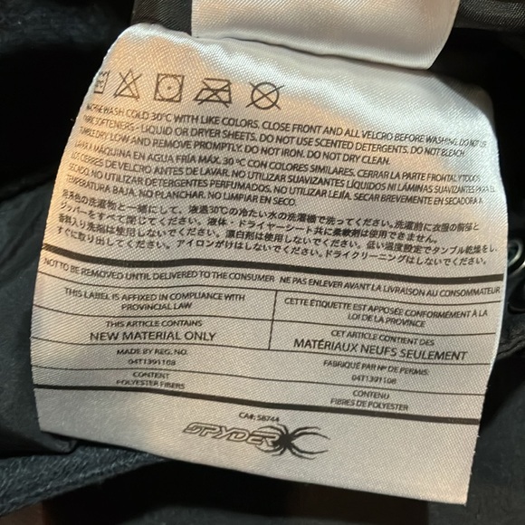 Spyder ECHO insulated pants black 18 long - Picture 11 of 12